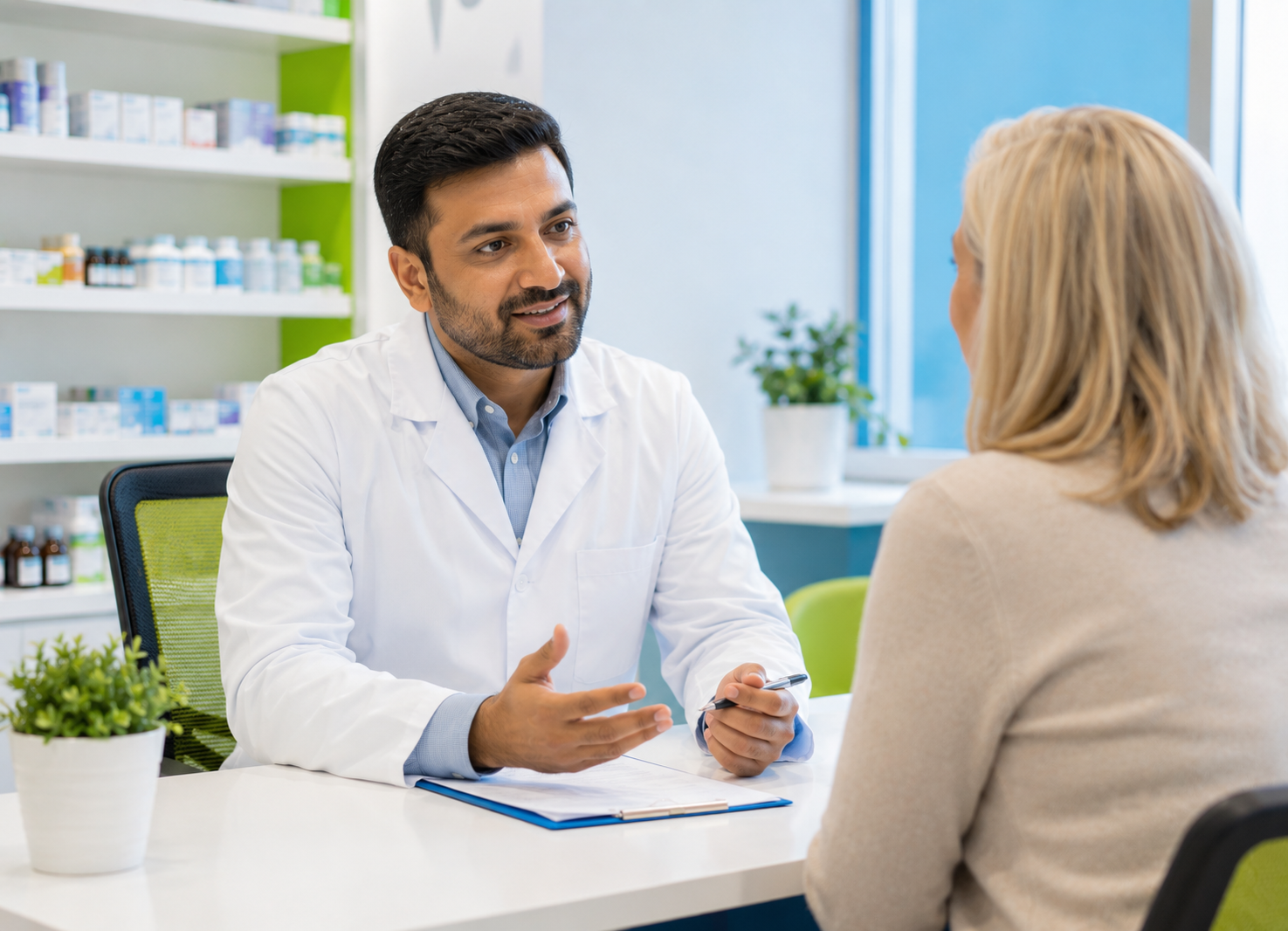 Community Pharmacy Consultation Service at Solanki Pharmacy